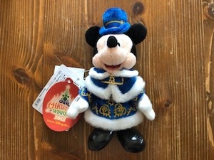 即決Ｄデ★ディズニーシー　2012　クリスマス　ミッキーマウス　ぬいぐるみバッジ★新品・タグ付き　ぬいば