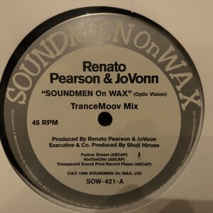 Renato Pearson & JoVoon / Soundmen On Wax (Optic Vision)（シールド未開封）