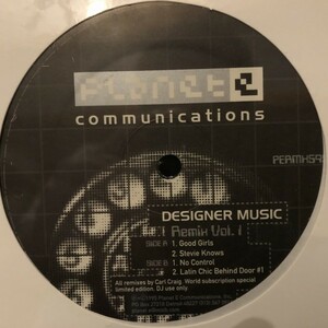 Designer Music / Remix Vol. 1（シールド未開封）