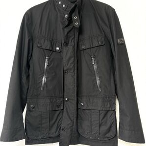 【希少】BARBOUR for LAND ROVER バブアー ランドローバー オイルドジャケット ブラック 美品
