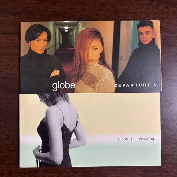 globe CD 2枚セット DEPARTURES still growin' up