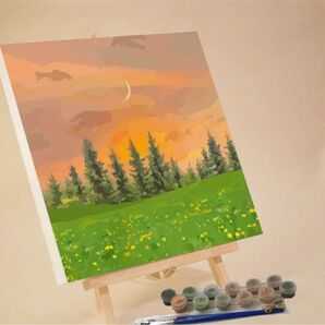 油絵 ペイント お絵描き ハンドメイド アート