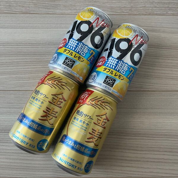 サントリー 発泡酒・酎ハイ350ml 4缶セット