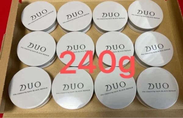 duo クレンジングバーム ブラックリペア 20g×12個セット 【新品未開封】 DUO バーム W洗顔不要