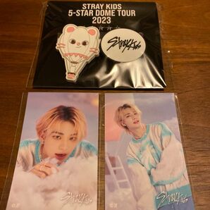 Stray Kids スキズ 5-STAR Dome Tour 2023 オンラインくじ ヒョンジン ジニレットラバークリップ