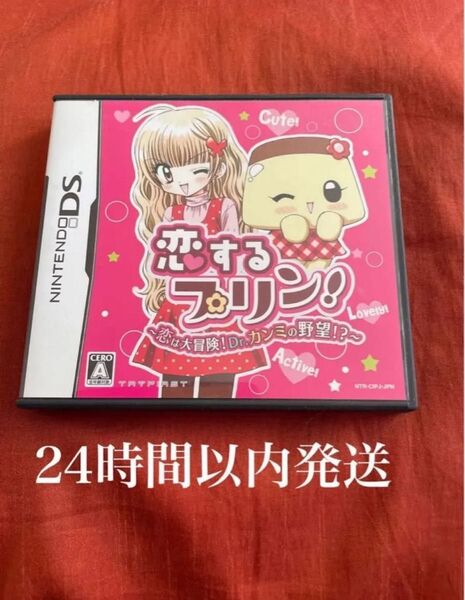 ※値下げ不可※ 恋するプリン! 恋は大冒険! Dr.カンミの野望!? DS ソフト カセット ゲーム