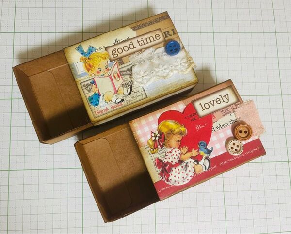マッチ箱 ハンドメイド