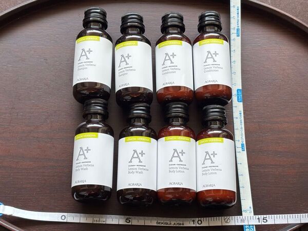 アグラリア AGRARIA レモンバーベナ アメニティ シャンプー コンディショナー ボディウォッシュ ローション 計8点セット