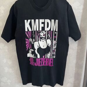 古着 90s KMFDM バンドTシャツ USA製 ベルベルジン