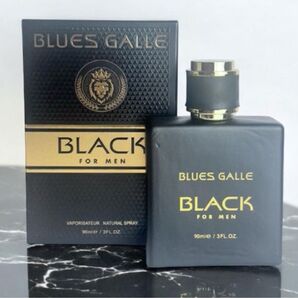 新品未開封。BLUES GALLE BLACK FOR MEN 香水 90ml