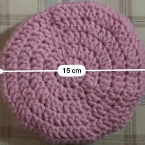 ベレー帽 ぬいぐるみ用 ハンドメイド