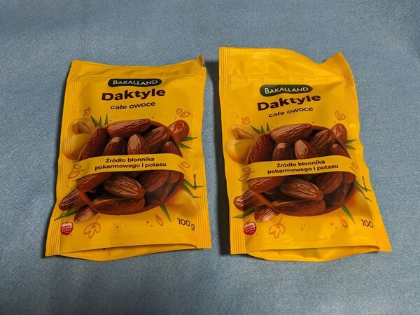 【食物繊維、鉄、亜鉛、他】種抜きデーツ BAKALLAND Darktyle