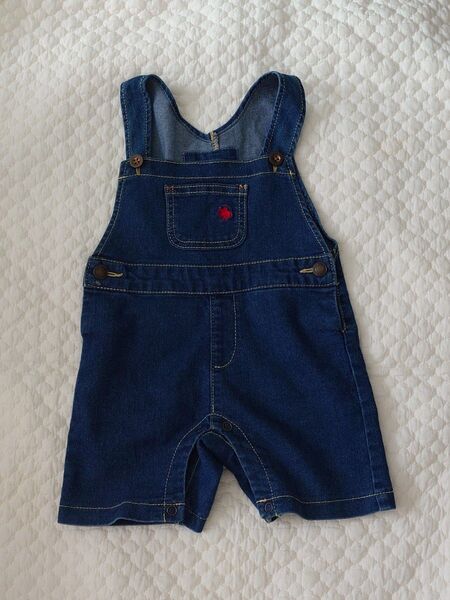 デニム サロペット 80cm POLO Baby