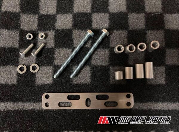 バリオス フロント ステム エンブレム 取り付け ステー セット 三又 カワサキ 純正部品 バリオス2 ZR250A ZR250B