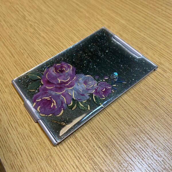 ハンドメイド コンパクトミラー