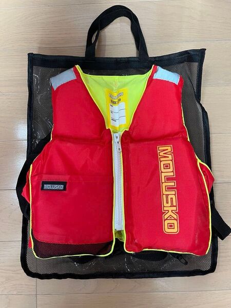 MOLUSKO ライフジャケット 120サイズ レッド