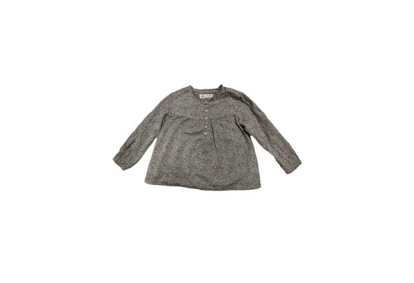【ZARA ザラベイビーガール】美品 長袖ブラウス トップス 花柄 104cm