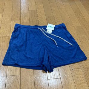 ユニクロ エアリズム ショートパンツ XL ブルー 未使用