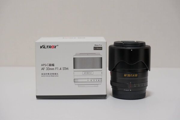 【値下げ】VILTROX AF 33mm F1.4 STM Xマウントレンズ