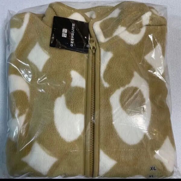 マリメッコ marimekko×ユニクロUNIQLO コラボ フリースジャケット XL