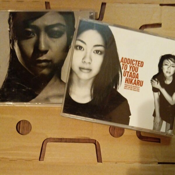 宇多田ひかるDEEP RlVER オリジナルアルバム& ADDlGlTED TO YOU各2set
