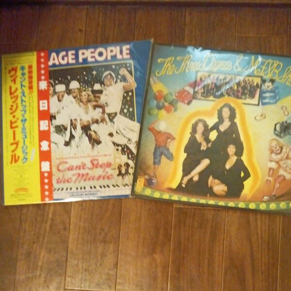 VllLAGE PEOPLEキャント’ストップ’ザ’ミュージックTHE THREE DEGREES &MF5B SHOW 2Set