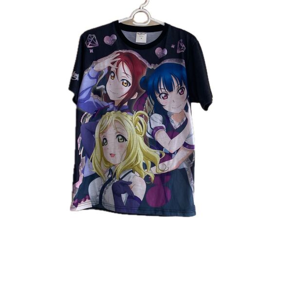 ラブライブサンシャイン半袖 Tシャツ ブラックM