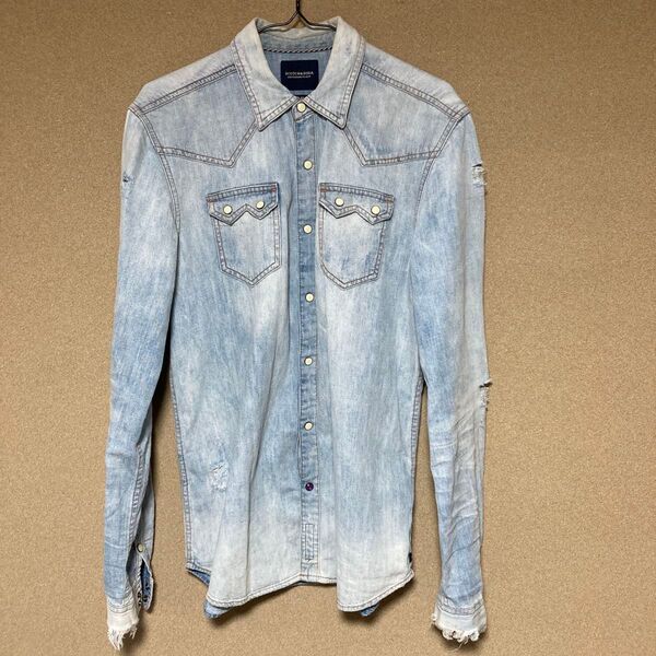 SCOTCH&SODA スコッチアンドソーダ デニムシャツ 長袖