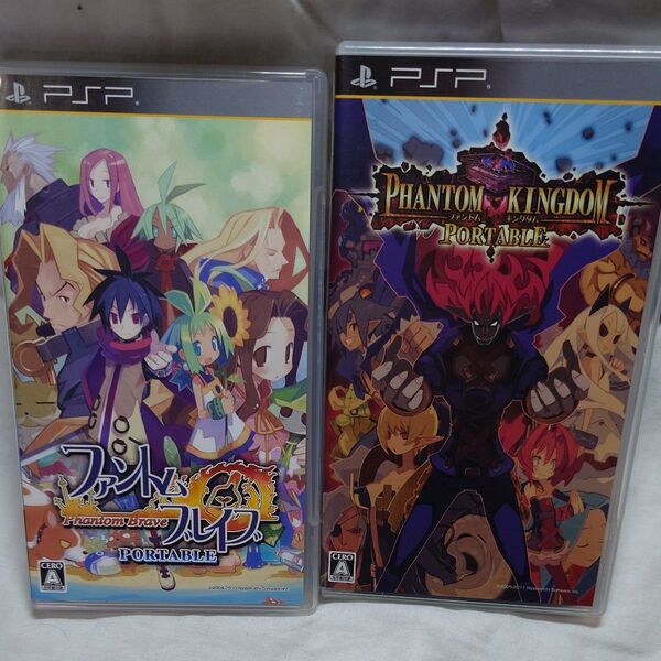 PSP ファントム ブレイブ&キングダム セット 開封品 動作確認済み PSP
