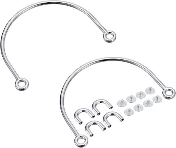 ハンドバッグ ハンドル 金属 金具 ハンドメイド 牛革バッグ