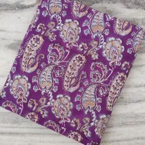 【1.6m】ハンドブロックプリント生地 プレカット済