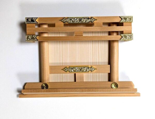 開運招福ミニ神社 宝くじ受け 宝くじ飾り神棚 福を呼び込む開運宝箱 ジャンボ宝くじ ロト7 ロト6などの保管場所に!【送料無料】
