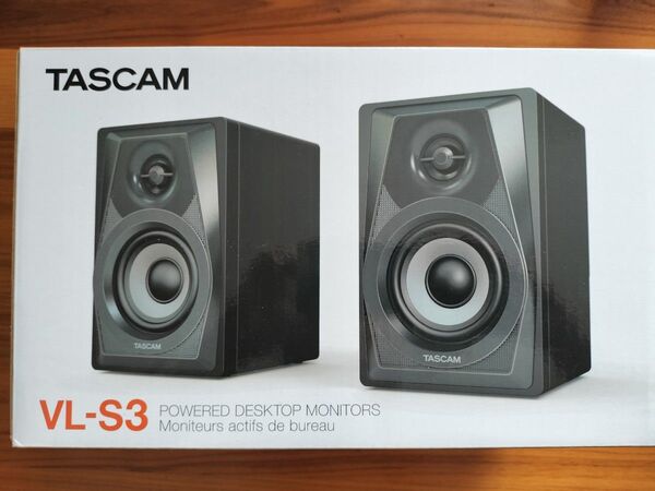 TASCAM VL-S3 パワードデスクトップモニター ブラック