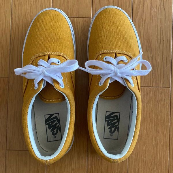 【超お得・早い者勝ち】VANSイエロー ローカットスニーカー