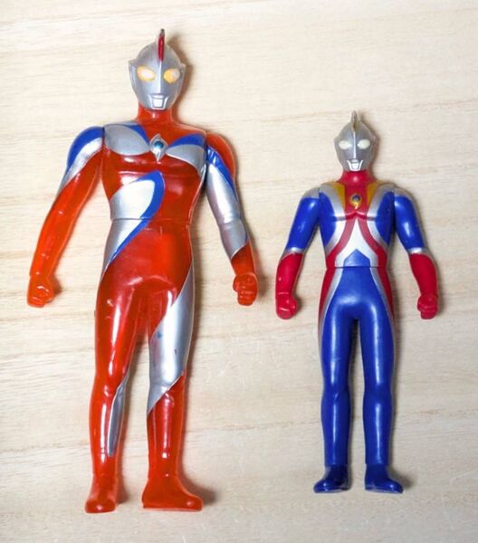 ウルトラマンコスモス ソフビ2点セット売り