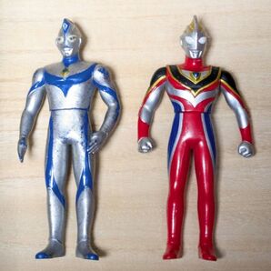 ウルトラマンダイナ/ガイア ソフビ2点セット売り
