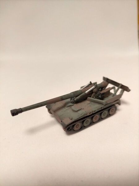 1/144 M110 203mm自走榴弾砲 野戦特科装備 二色迷彩 20HSP 自衛隊制式装備コレクション Vol.1 ザッカ