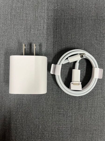 iPhoneタイプc ライトニングケーブル1m 20w 急速充電器 1セット 防水対策有り