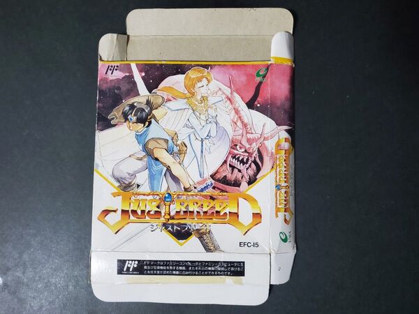 FC ジャストブリード 箱のみ ファミコン ファミリーコンピュータ
