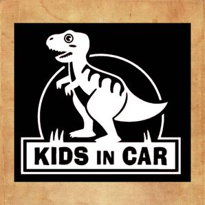 怪獣 キッズインカー ベビーインカー ステッカー