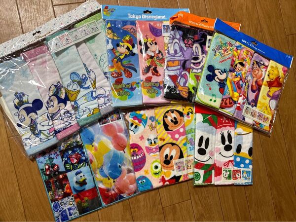 ディズニー タオル7点まとめ売り ミッキー ミニー ドナルド ディズニー ミニタオル