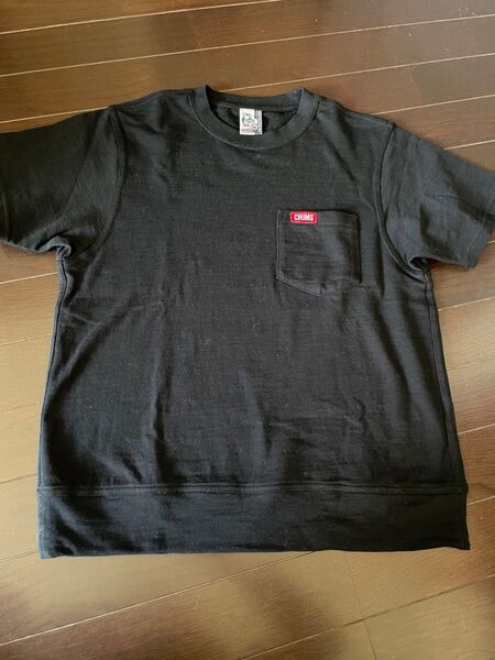 CHUMS チャムス ポケットトレーナーTシャツ ブラックM未使用