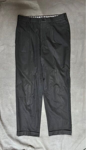COMME des GARONS HOMME コットンスラックス コットン ブラック