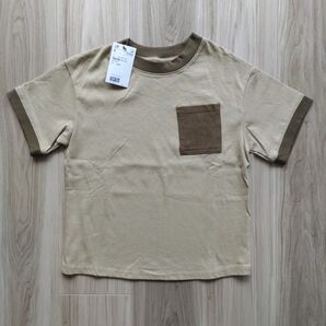 【新品】ポケット付き Tシャツ 120 H&M