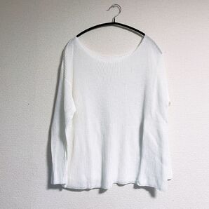 トップス ニットトップス サマーニット レイヤード シアートップス