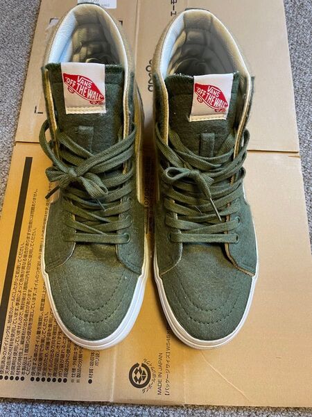 VANS 【人気カラー】 【希少】 【ハイカット】 【スエード】 【カーキ】