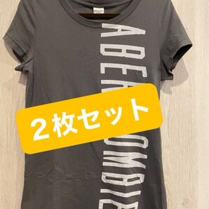 美品 2枚セット 売り切り大幅値下げ アバクロ Tシャツ カットソー