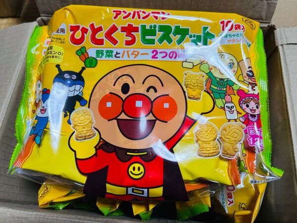 アンパンマン ひとくちビスケット 大袋 6袋 お菓子詰め合わせ