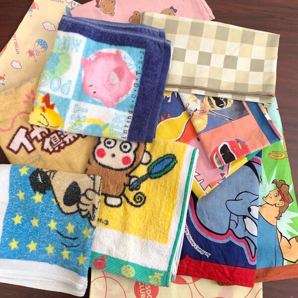キッズ 男の子向き ハンカチクロスセット