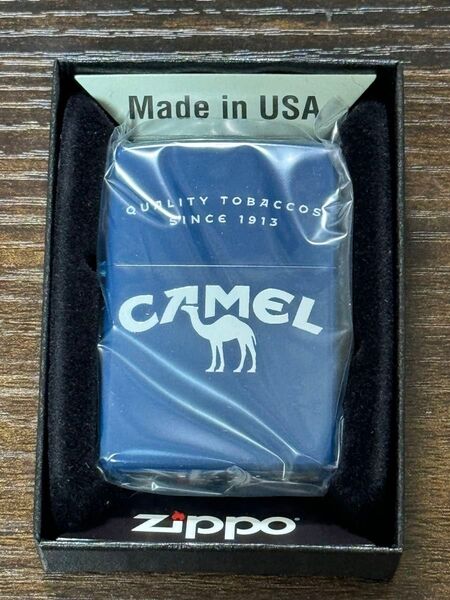 zippo CAMEL QUALITY TOBACCOS限定品 キャメル ブルー 2020年製RED SINCE 1913